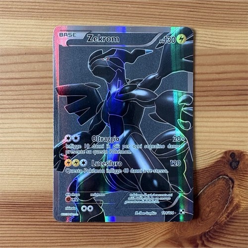 Carta pokémon zekrom full - zekrom,