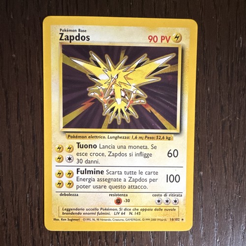 Wizards pokémon zapdos 102 - wizards,