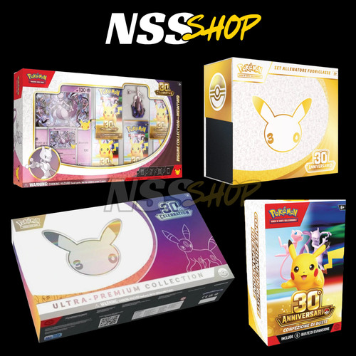 Pokémon anniversario - pokémon, 30°