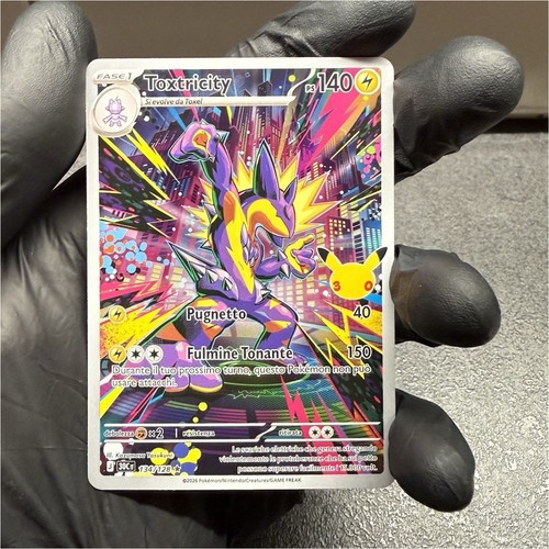 Carta pokémon toxtricity - carta,