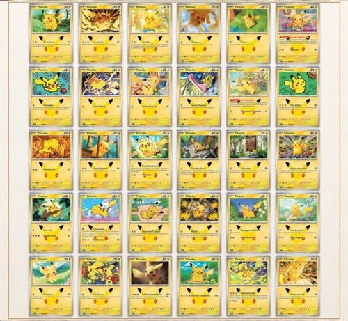 Pokémon 30th anniversario set - pokémon,
