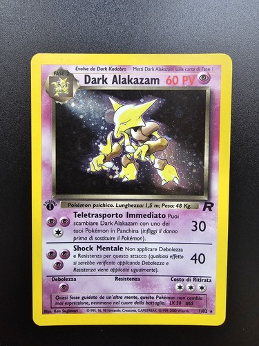 Wizards pokémon dark alakazam - wizards,