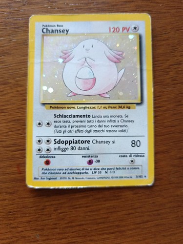 Wizards pokémon base - base, chansey