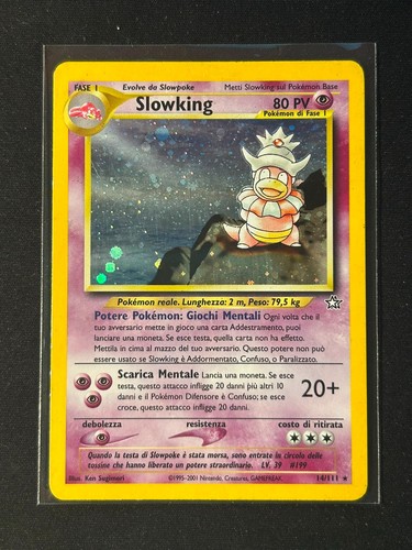 Pokémon slowking 111 - pokémon, holo