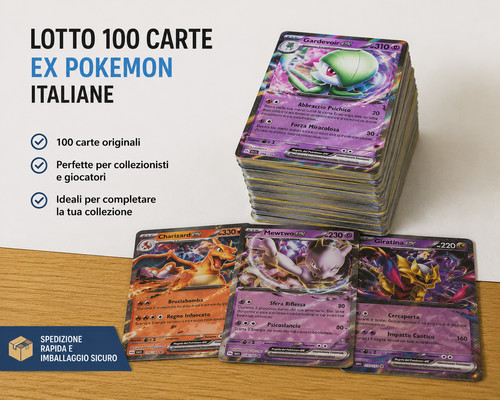 Lotto carte pokemon - lotto,