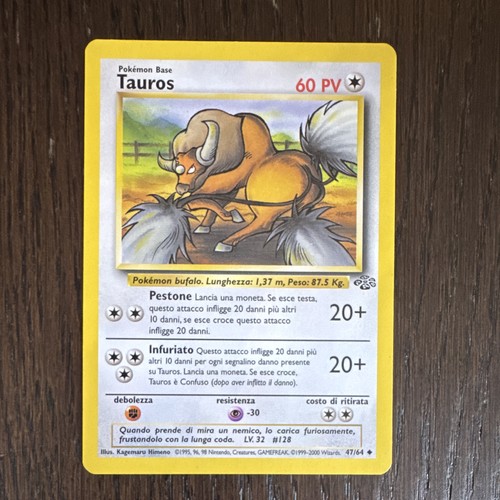 Wizards pokémon tauros 64 - wizards, 47/64