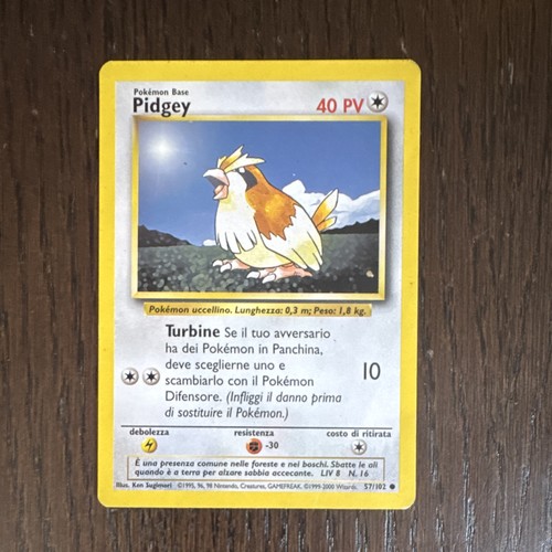 Pidgey 1999 2000 - 1999/2000, -57/102
