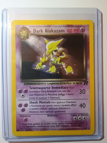 Dark alakazam holo team - dark,