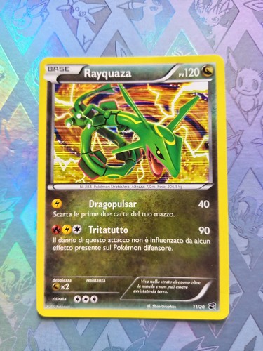 Pokemon card rayquaza pv120 - pokemon,