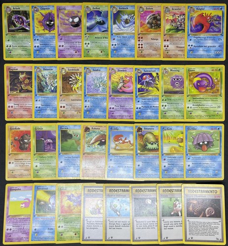 Pokémon set fossil - fossil, 1°