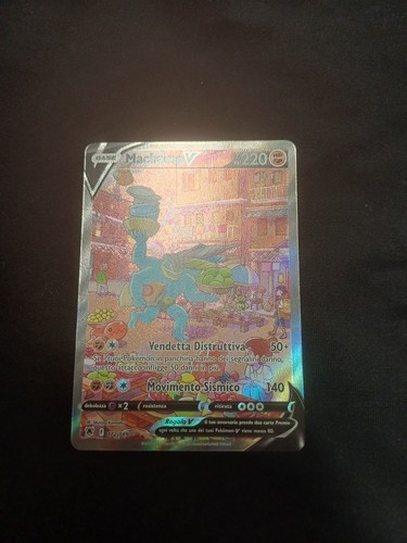Carta pokemon machamp - machamp, v