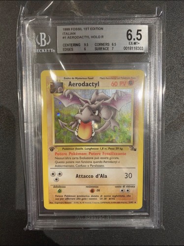 Aerodactyl 1st edition - aerodactyl, (fo