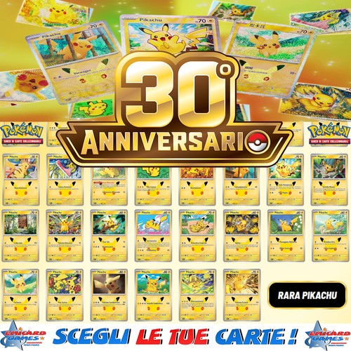 Pikachu rare 30c - rare, 30°