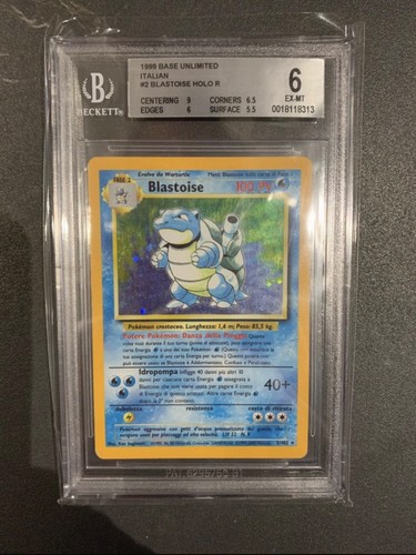 Blastoise holo ita set - ita, base