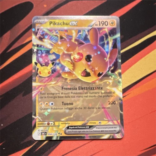 Pikachu 054 128 ita - ex, 054/128