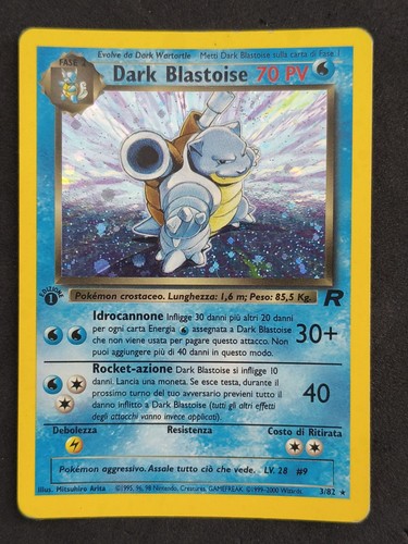 Dark blastoise holo prima - holo,