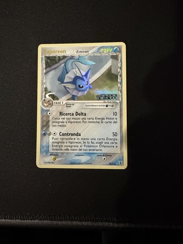 Pokemon vaporeon 113 - pokemon, rara