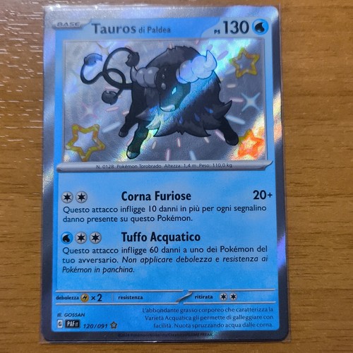 Tauros paldea 120 091 - paldea, paf