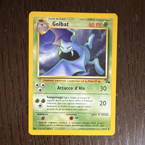 Wizards pokémon golbat 62 - golbat, 34/62