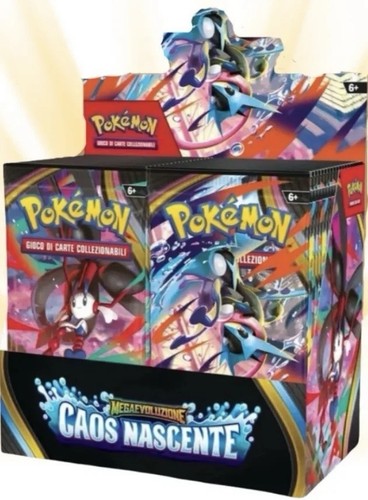 Pokemon caos nascente display - pokemon,