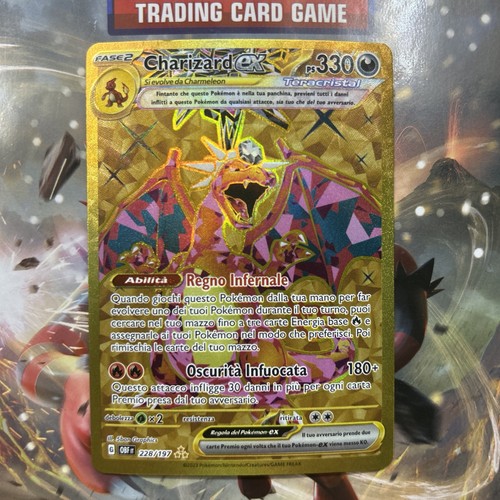 Carta pokemon charizard - carta,