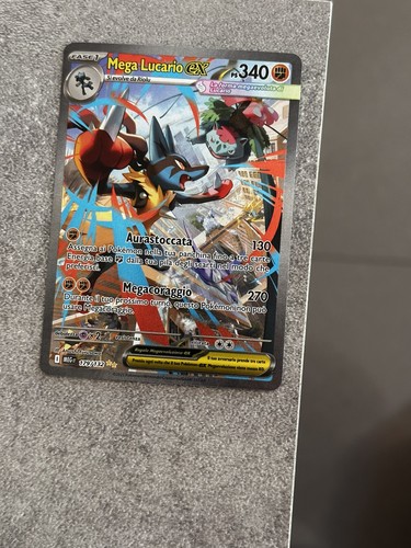 Carta pokemon mega - carta,