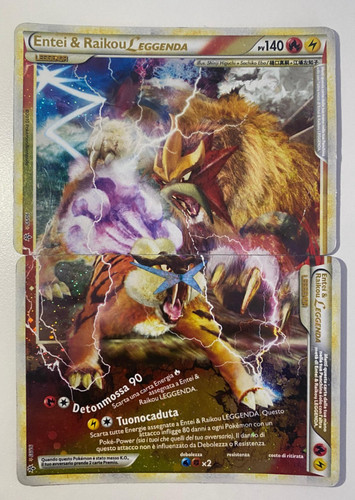 Entei raikou leggenda set - leggenda,