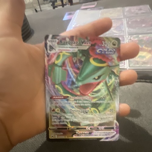 Pokémon rayquaza vmax carta - vmax,