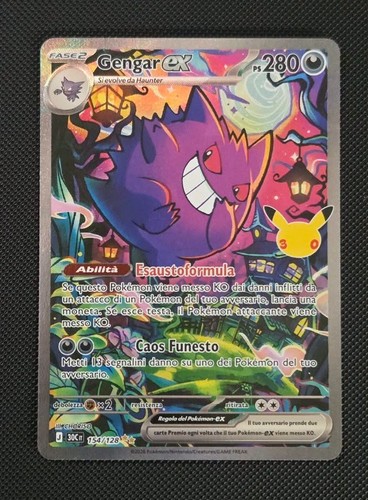 Gengar anniversario - ex, 30°