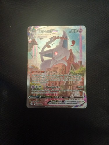 Espeon vmax 270 264 carta - espeon,