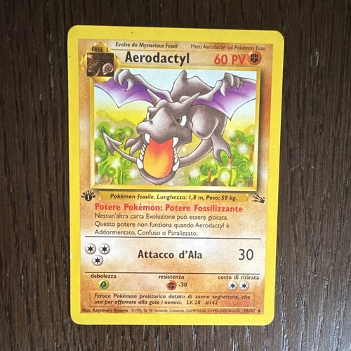 Wizards pokémon aerodactyl - pokémon,