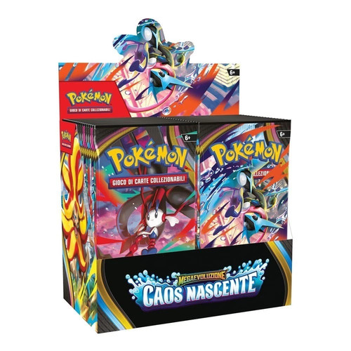 Pokemon caos nascente display - caos,